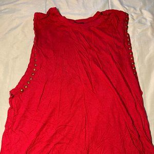 Studded muscle tank